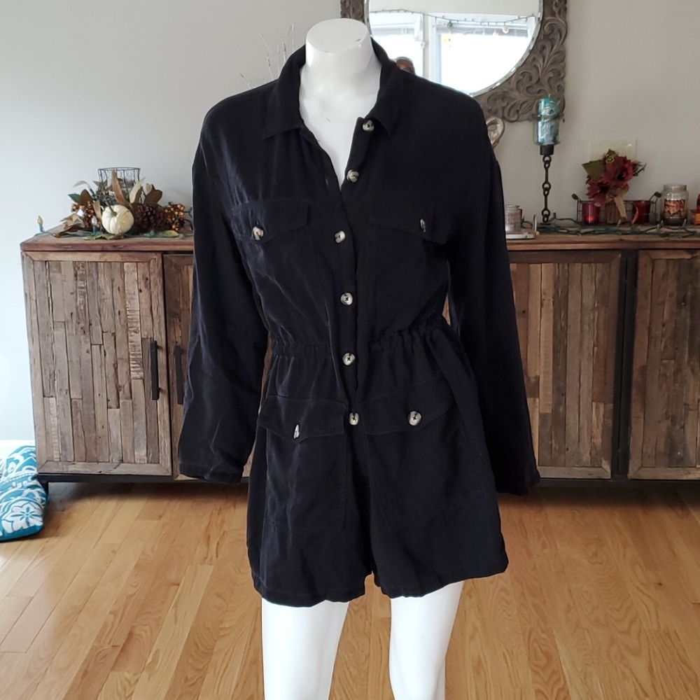 Zara long sleeve romper